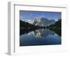 Zugspitze, Seebensee, Miemingen Mountains, Tyrol, Austria-Rainer Mirau-Framed Photographic Print