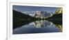 Zugspitze, Seebensee, Miemingen Mountains, Tyrol, Austria-Rainer Mirau-Framed Photographic Print