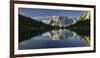 Zugspitze, Seebensee, Miemingen Mountains, Tyrol, Austria-Rainer Mirau-Framed Photographic Print