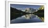 Zugspitze, Seebensee, Miemingen Mountains, Tyrol, Austria-Rainer Mirau-Framed Photographic Print