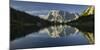 Zugspitze, Seebensee, Miemingen Mountains, Tyrol, Austria-Rainer Mirau-Mounted Photographic Print