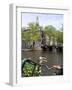 Zuiderkerk and Canal, Amsterdam, Holland, Europe-Frank Fell-Framed Photographic Print