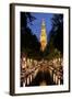 Zuiderkerk Church at Night in Amsterdam, Netherlands-Carlo Acenas-Framed Photographic Print