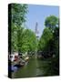 Zuiderkerk from Staal Straat, Amsterdam, Holland-Kathy Collins-Stretched Canvas