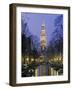 Zuiderkerkand Canal at Night, Amsterdam, Holland-Jon Arnold-Framed Photographic Print