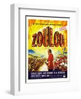 Zulu, (AKA Zoulou), French Poster Art, 1964-null-Framed Art Print