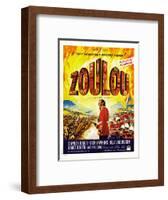 Zulu, (AKA Zoulou), French Poster Art, 1964-null-Framed Art Print