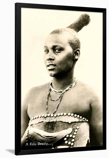 Zulu Beauty-null-Framed Art Print