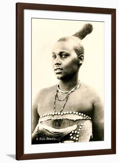 Zulu Beauty-null-Framed Art Print