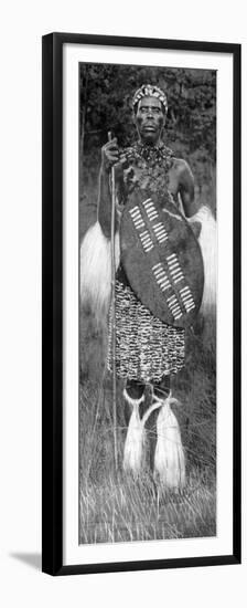 Zulu Chief, 1926-null-Framed Premium Giclee Print
