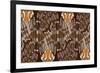 Zulu Closed Feather-Belen Mena-Framed Giclee Print
