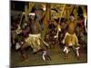 Zulu Cultural Show Near Eshowe, Saakaland (Shakaland), South Africa-Alain Evrard-Mounted Photographic Print