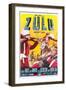 ZULU, Italian poster art, 1964.-null-Framed Art Print