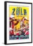 ZULU, Italian poster art, 1964.-null-Framed Art Print