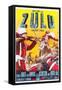 ZULU, Italian poster art, 1964.-null-Framed Stretched Canvas