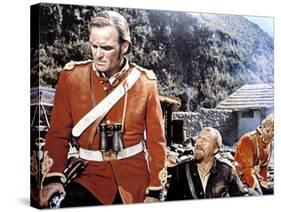Zulu, Stanley Baker, Michael Caine, 1964-null-Stretched Canvas