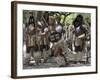 Zulu Tribal Dance Group, Dumazula Cultural Village, South Africa, Africa-Peter Groenendijk-Framed Photographic Print