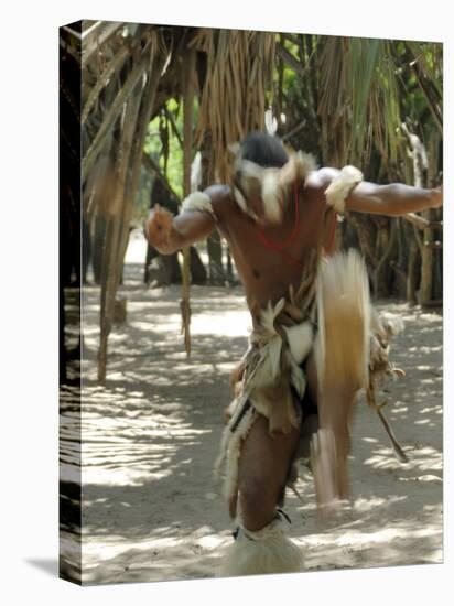 Zulu Tribal Dance Group, Dumazula Cultural Village, South Africa, Africa-Peter Groenendijk-Stretched Canvas