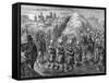 Zulu War Evacuation-null-Framed Stretched Canvas