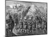 Zulu War Evacuation-null-Mounted Art Print