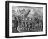 Zulu War Evacuation-null-Framed Art Print