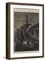 Zulu War Sketches, All 's Well!, Sketch in Bromhead's Post, New Fort, Rorke's Drift-William Heysham Overend-Framed Giclee Print
