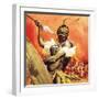 Zulu Warrior-McConnell-Framed Giclee Print