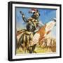 Zulu Warrior-McConnell-Framed Giclee Print