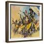 Zulu Warriors-McConnell-Framed Giclee Print