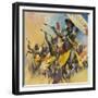 Zulu Warriors-McConnell-Framed Giclee Print