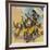 Zulu Warriors-McConnell-Framed Giclee Print