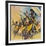 Zulu Warriors-McConnell-Framed Giclee Print