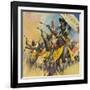 Zulu Warriors-McConnell-Framed Giclee Print