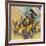 Zulu Warriors-McConnell-Framed Giclee Print