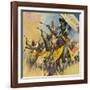 Zulu Warriors-McConnell-Framed Giclee Print