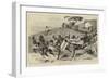 Zulus Charging-Charles Edwin Fripp-Framed Premium Giclee Print