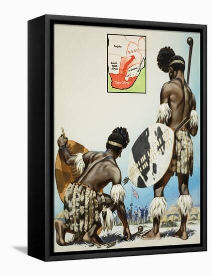 Zulus-Mcbride-Framed Stretched Canvas