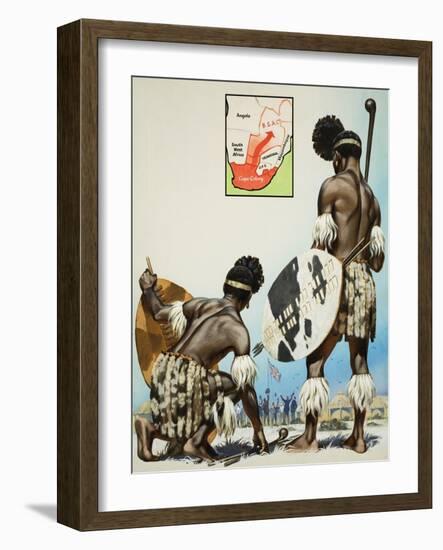 Zulus-Mcbride-Framed Giclee Print