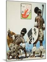 Zulus-Mcbride-Mounted Giclee Print