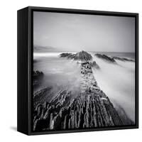 Zumaia-Nina Papiorek-Framed Stretched Canvas