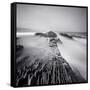 Zumaia-Nina Papiorek-Framed Stretched Canvas