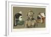 Zuni Masks and Ko-Ye-Me-Shi-null-Framed Giclee Print