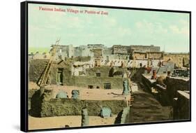 Zuni Pueblo, New Mexico-null-Framed Stretched Canvas