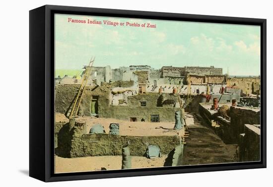 Zuni Pueblo, New Mexico-null-Framed Stretched Canvas