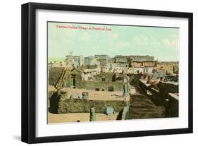 Zuni Pueblo, New Mexico-null-Framed Art Print