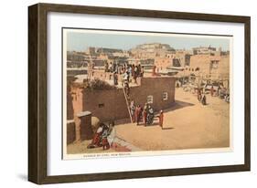 Zuni Pueblo, New Mexico-null-Framed Art Print