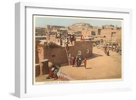 Zuni Pueblo, New Mexico-null-Framed Art Print