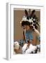 Zuni Pueblo Red-Tailed-Hawk Dancer Performing at the Gallup Intertribal Ceremonials, New Mexico.-null-Framed Giclee Print