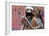 Zuni Pueblo Red-Tailed Hawk Dancers Performing the Deer Dance at the Gallup Intertribal Ceremonials-null-Framed Giclee Print