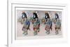Zuni Rain Dancers-Alice Asmar-Framed Collectable Print